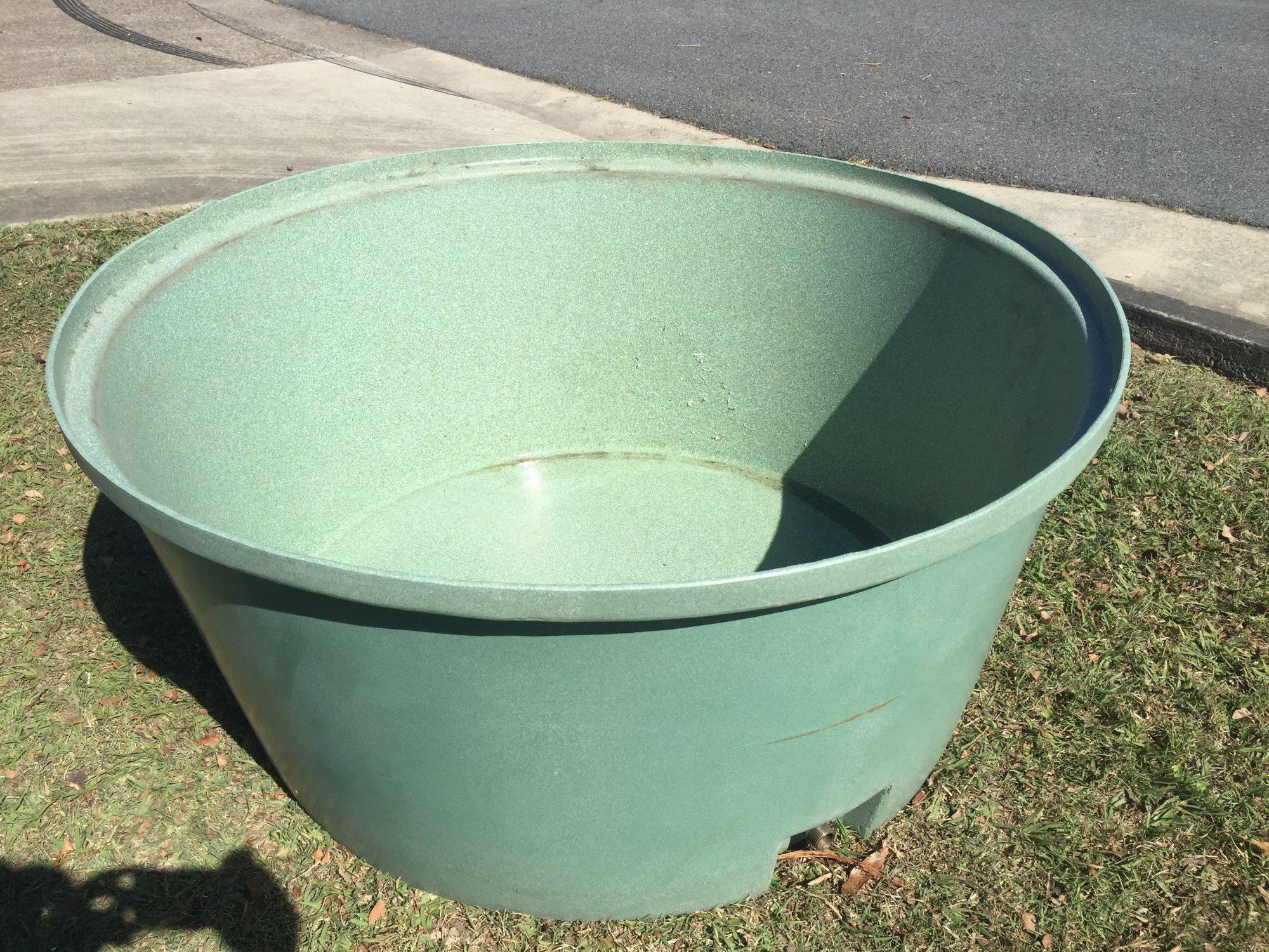 450 litre poly trough — Plastic Tanks QLD Brisbane